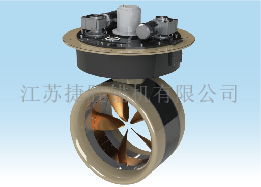 江苏捷胜首次交付船用全回转推进器